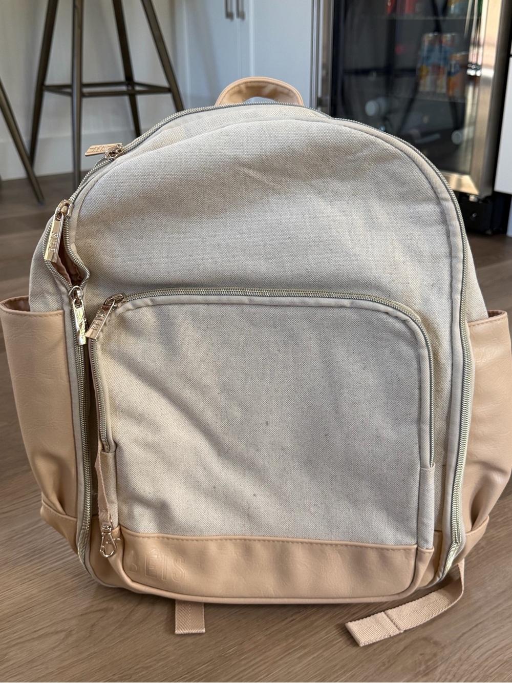 Beis Travel Backpack - Beige - Picture 2 of 4